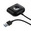 Baseus Square Round 4 in 1 Type A USB Hub Adapter Baseus Square Round 4 in 1 Type A USB Hub Adapter