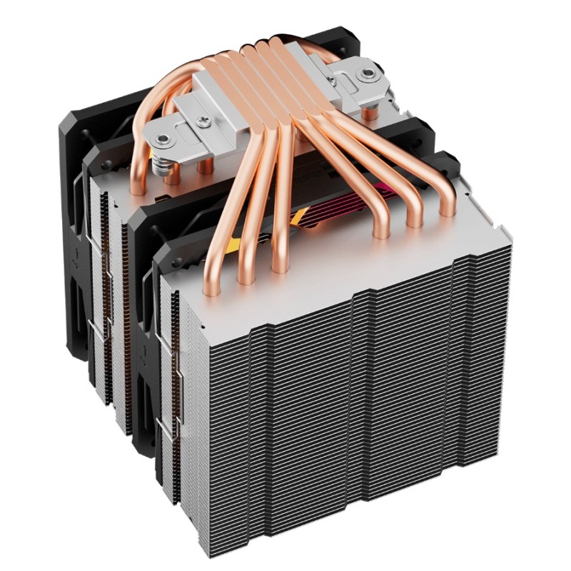 upHere D6SEC ARGB Dual Tower Air CPU Cooler