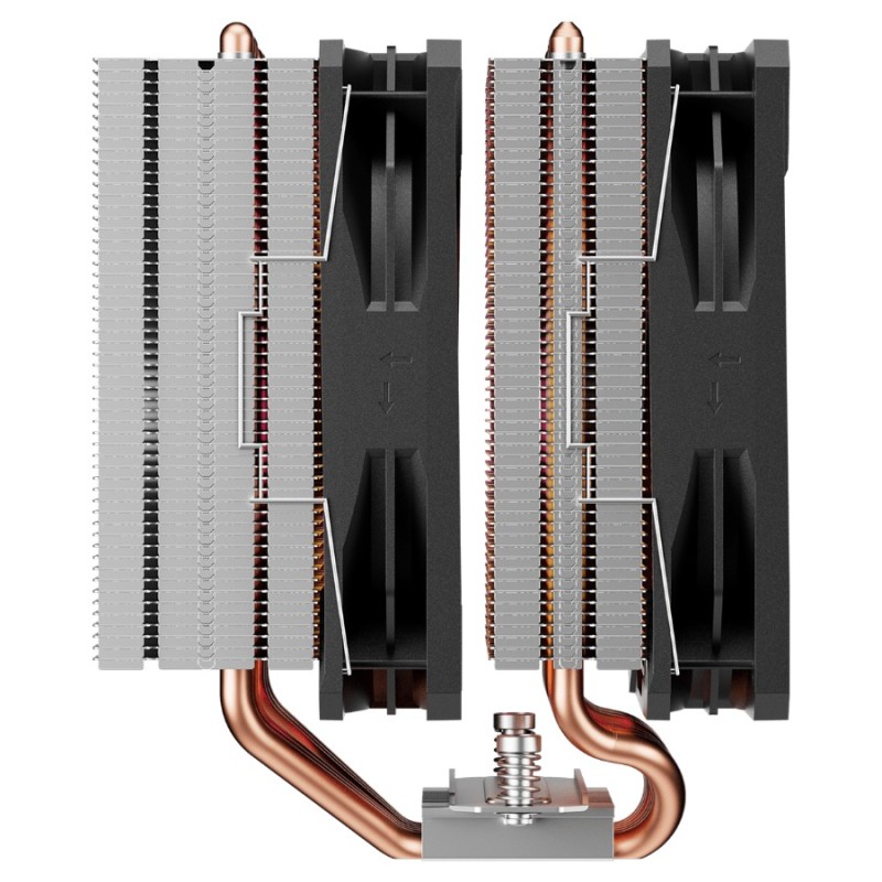 upHere D6SEC ARGB Dual Tower Air CPU Cooler