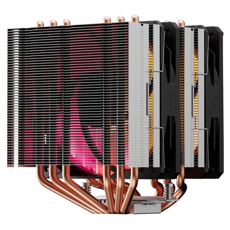 upHere D6SEC ARGB Dual Tower Air CPU Cooler