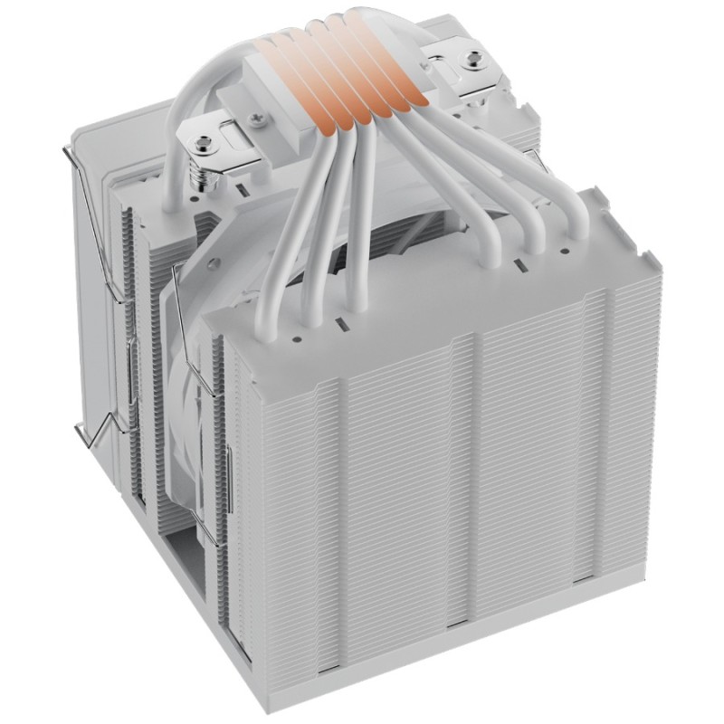 upHere UE2TC6 ARGB Dual Tower Air CPU Cooler
