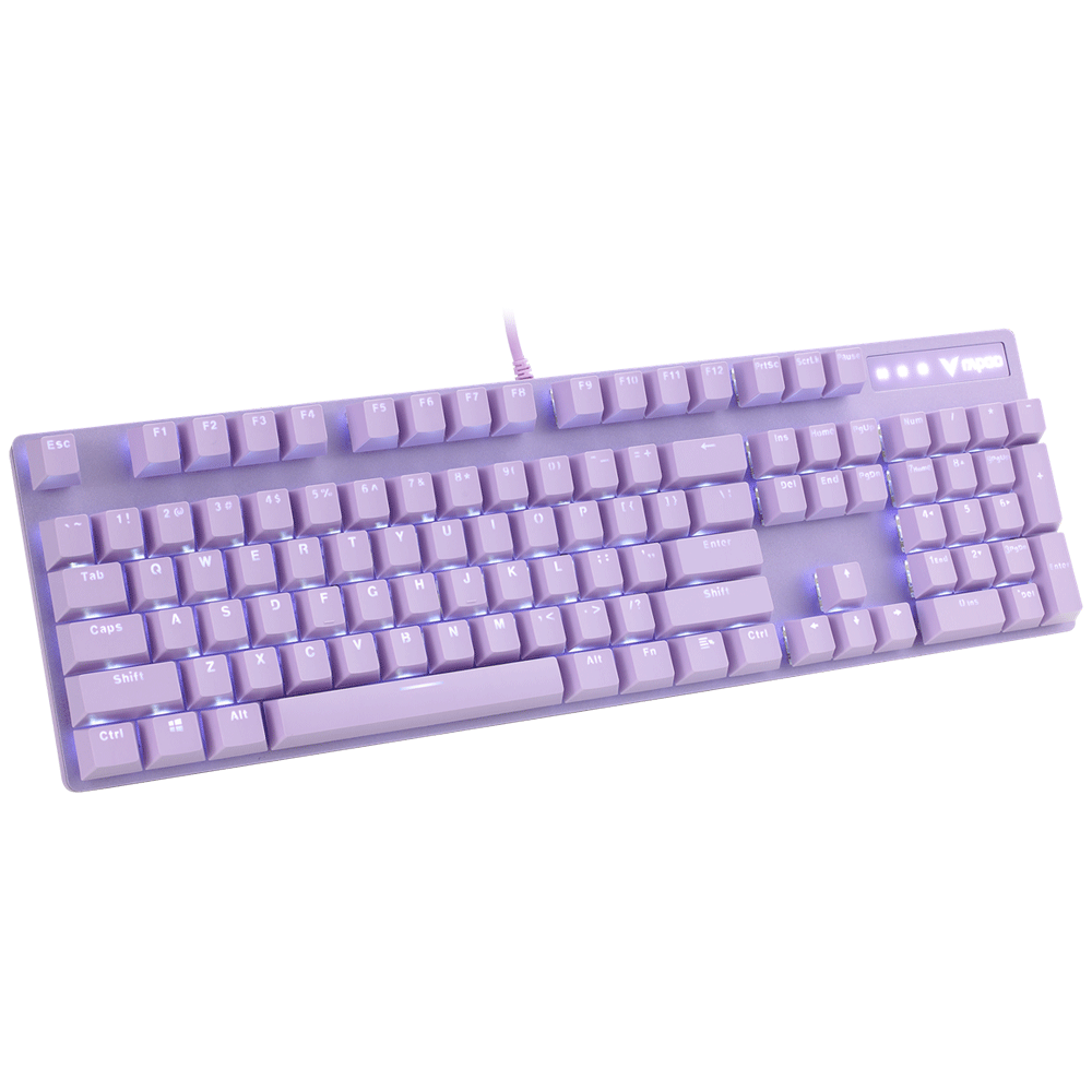Rapoo V500 PRO Backlit USB Mechanical Gaming Keyboard Purple